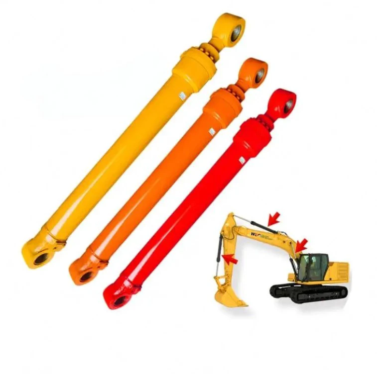 PC200 PC200-7 PC200-8 PC210 PC220 PC230 PC300 PC400 PC800 Arm Boom Bucket hydraulic cylinder high quality for Komatsu